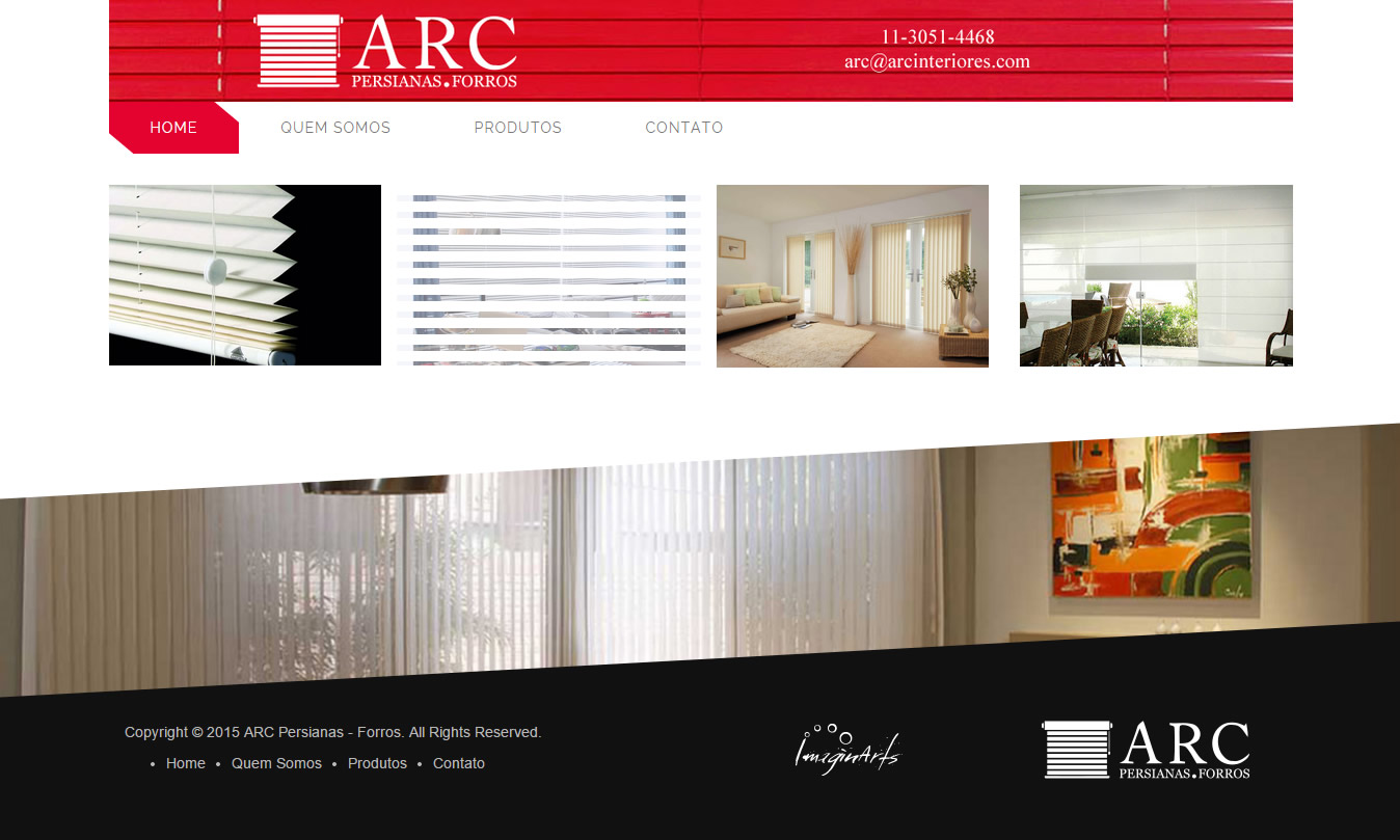 Site ARC Interiores